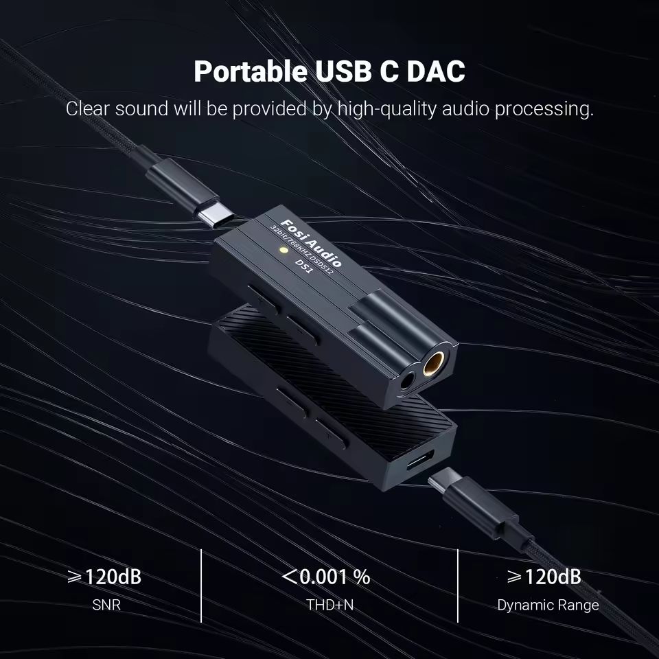 Fosi Audio DS1 Mini USB-C DAC/Amp