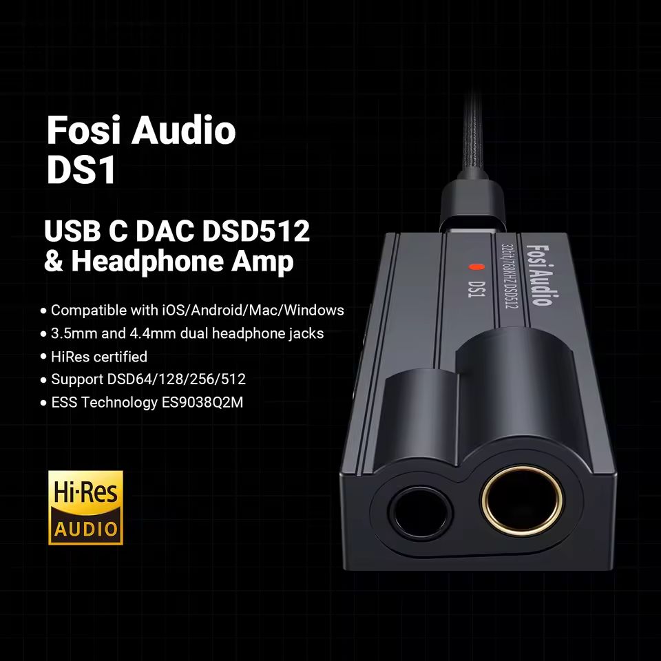 Fosi Audio DS1 Mini USB-C DAC/Amp