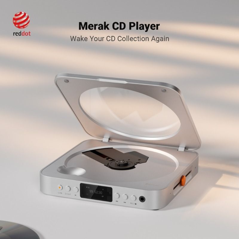 Fosi Audio Merak CD Player — CD Ripping, DAC & Headphone Amp