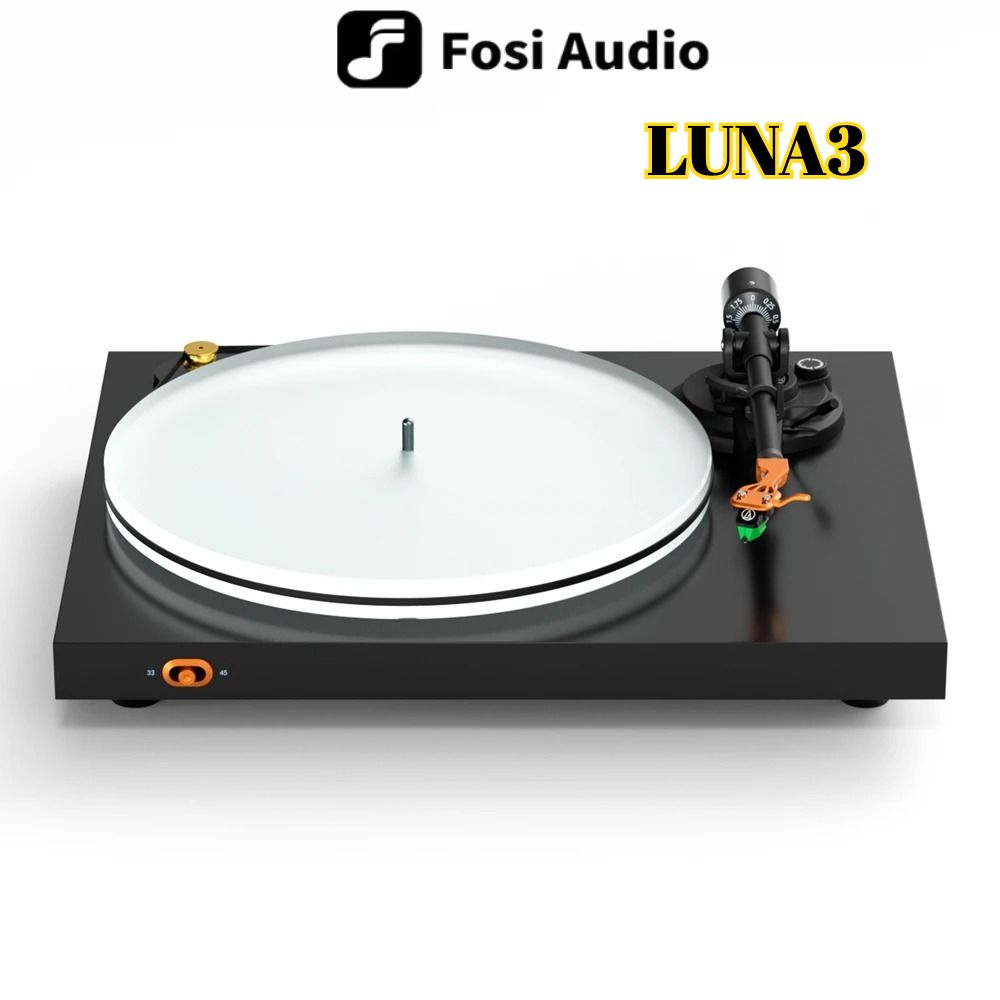 Fosi Audio LUNA 3 Belt-Drive Turntable