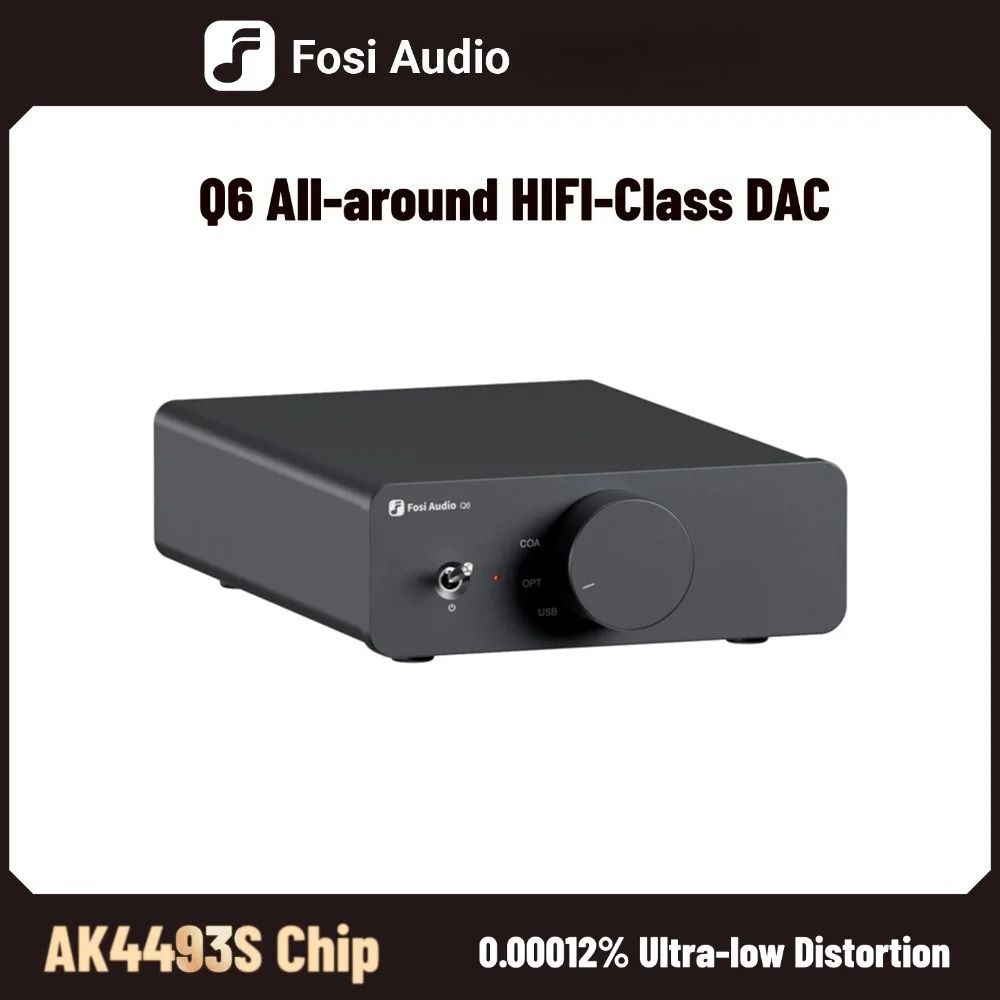 Fosi Audio Q6 Desktop USB DAC
