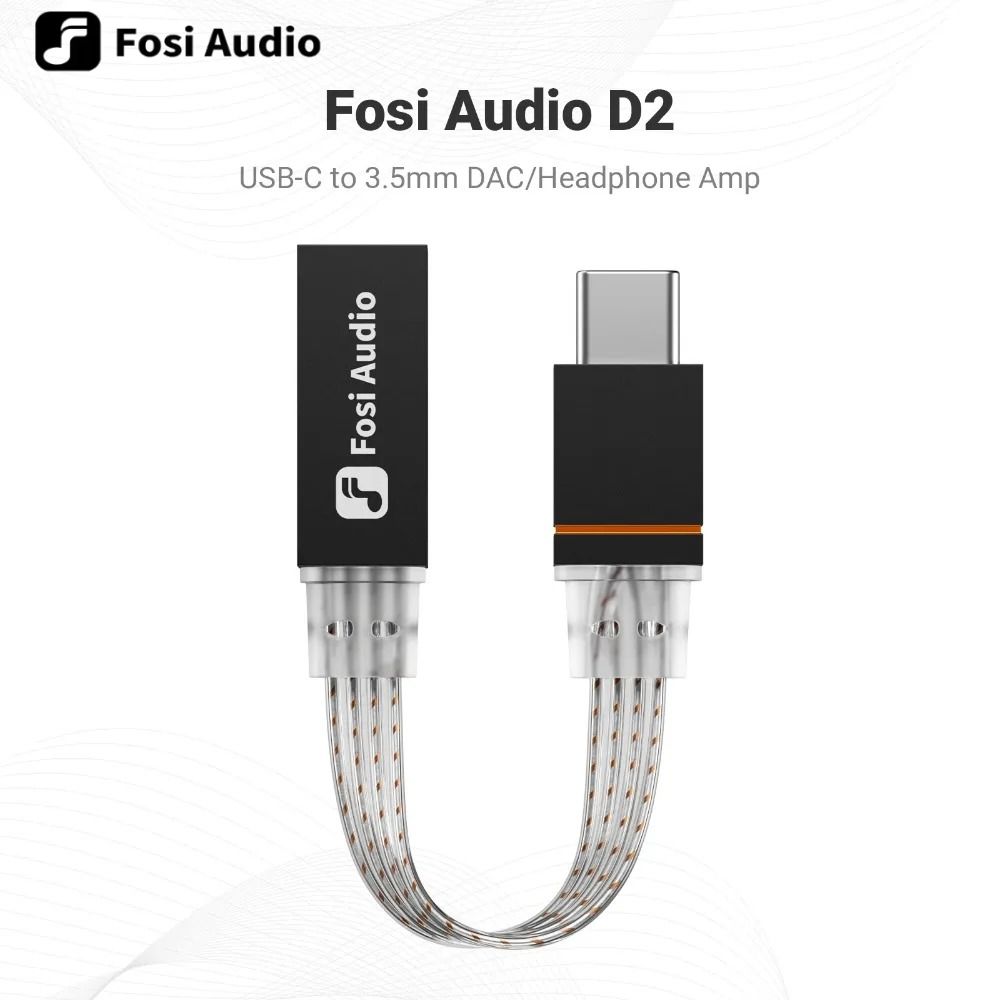 Fosi Audio D2 USB-C DAC Dongle