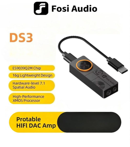 Fosi Audio DS3 Balanced DAC/Amp Dongle