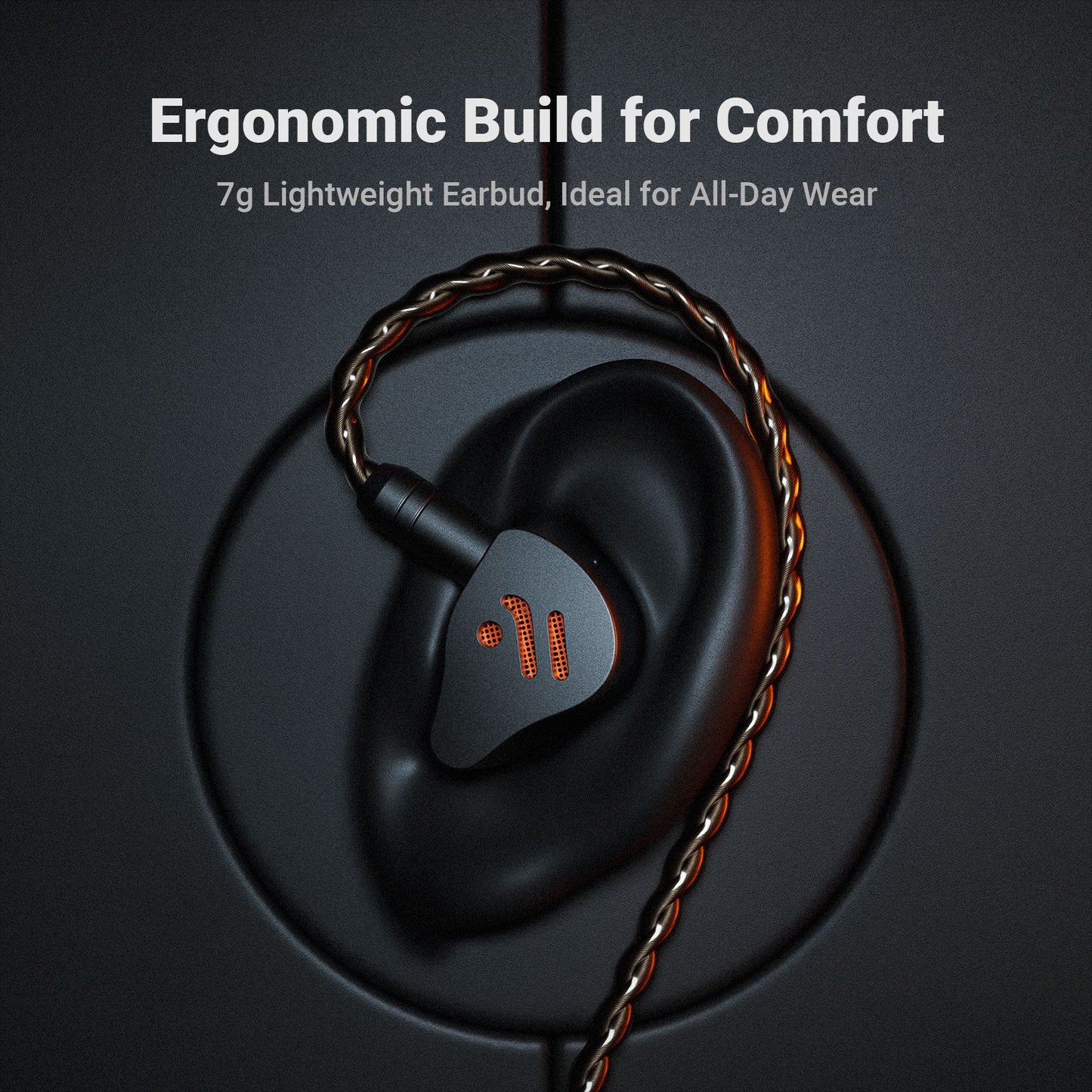 Fosi Audio IM4 Open-Back Dynamic IEMs