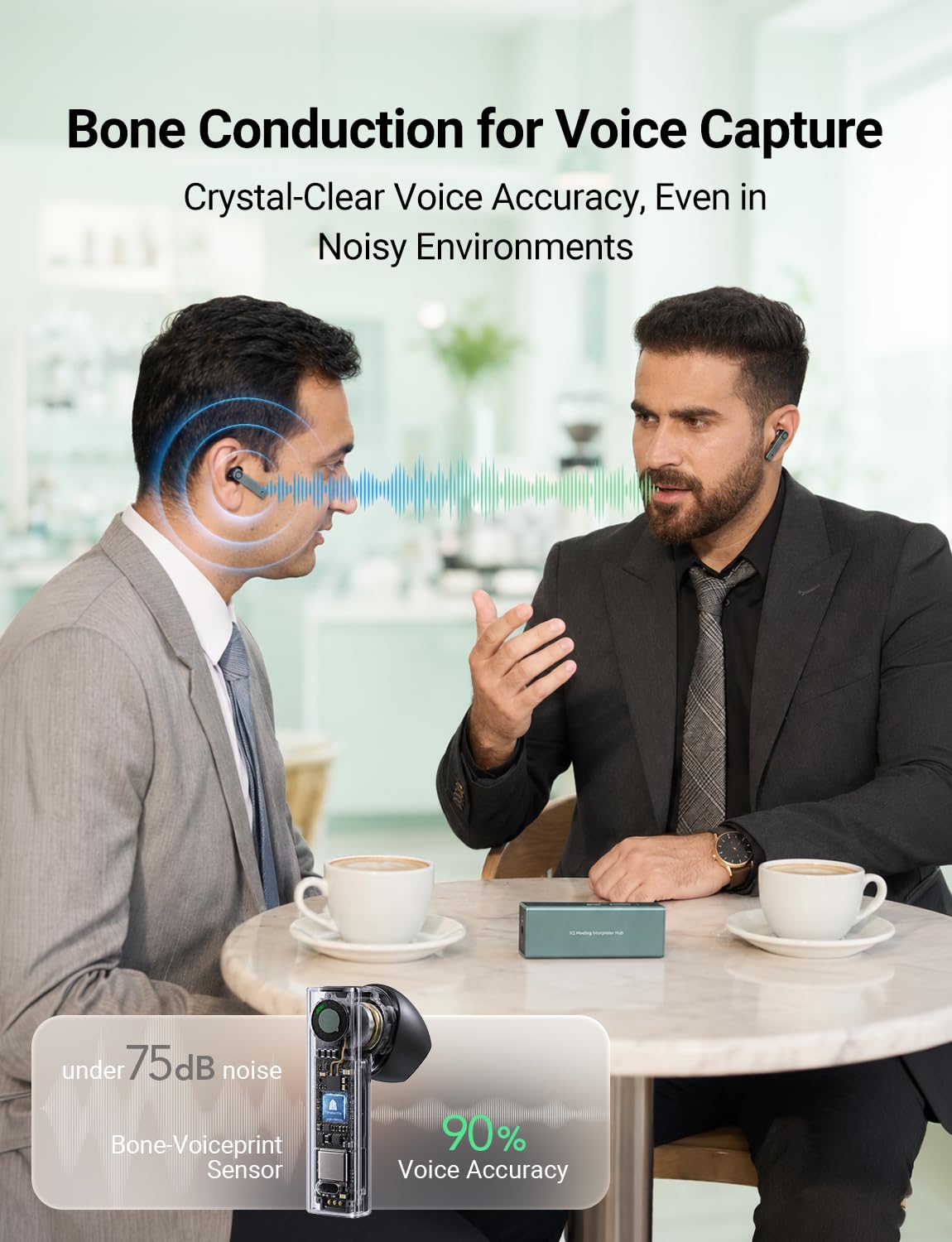 Timekettle X1 AI Meeting Recorder Headset - view 4