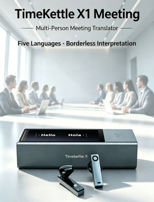 Timekettle X1 AI Meeting Recorder Headset