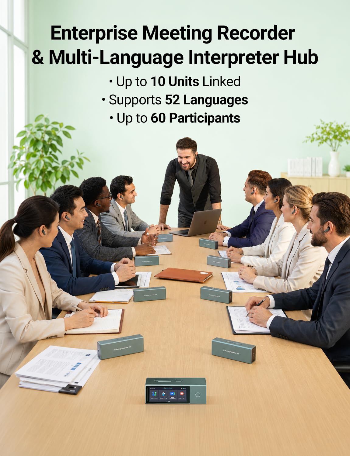 Timekettle X1 AI Meeting Recorder Headset - view 2
