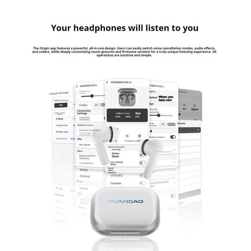 NiceHCK OriG In-Ear Bluetooth Earphones ANC - view 5