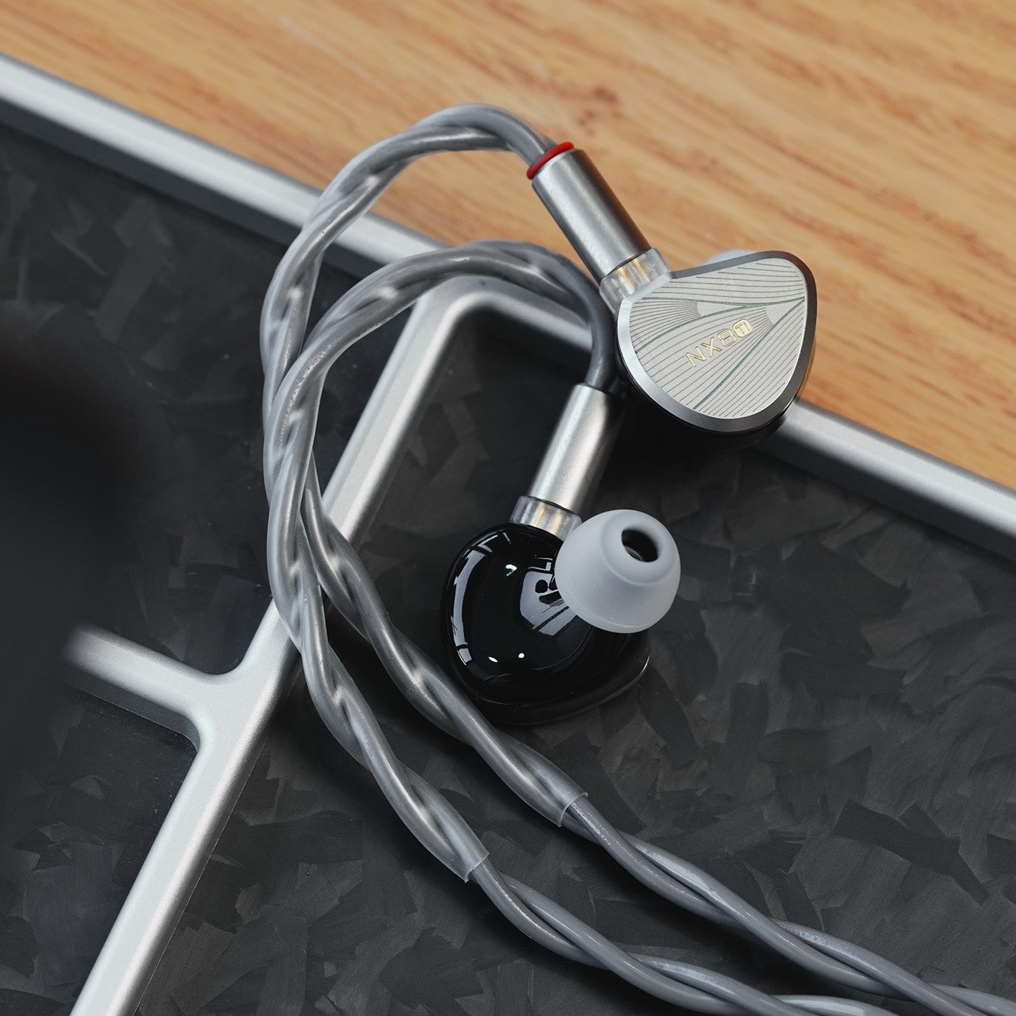 NiceHCK NX8Ti Hybrid 1DD+6BA+1PZT IEMs 3.5mm - view 5