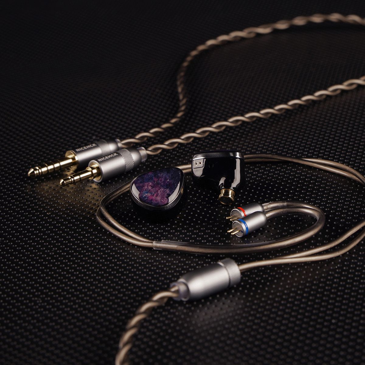NiceHCK NX8 Hybrid 1DD+6BA+1PZT IEMs 3.5mm - view 4