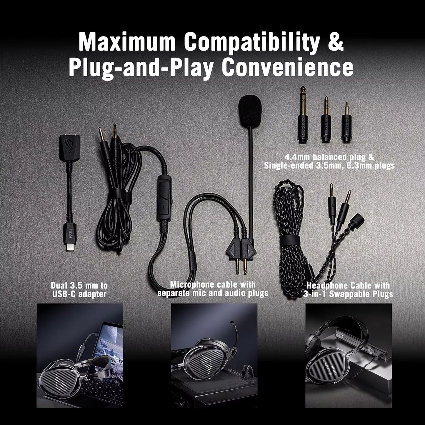 HiFiMAN ROG Kithara Planar Gaming Headset - view 5