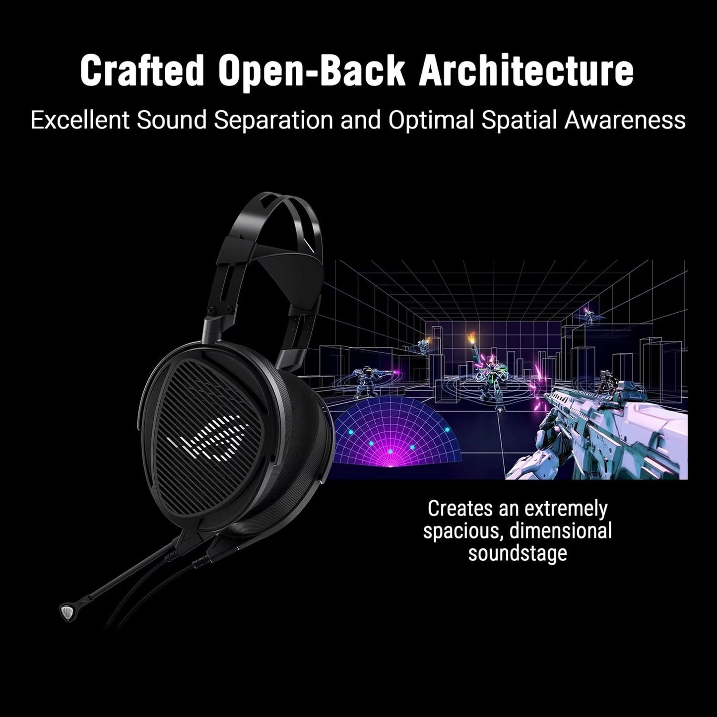 HiFiMAN ROG Kithara Planar Gaming Headset - view 3