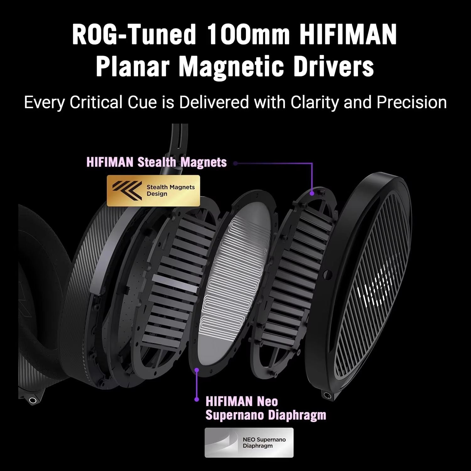 HiFiMAN ROG Kithara Planar Gaming Headset