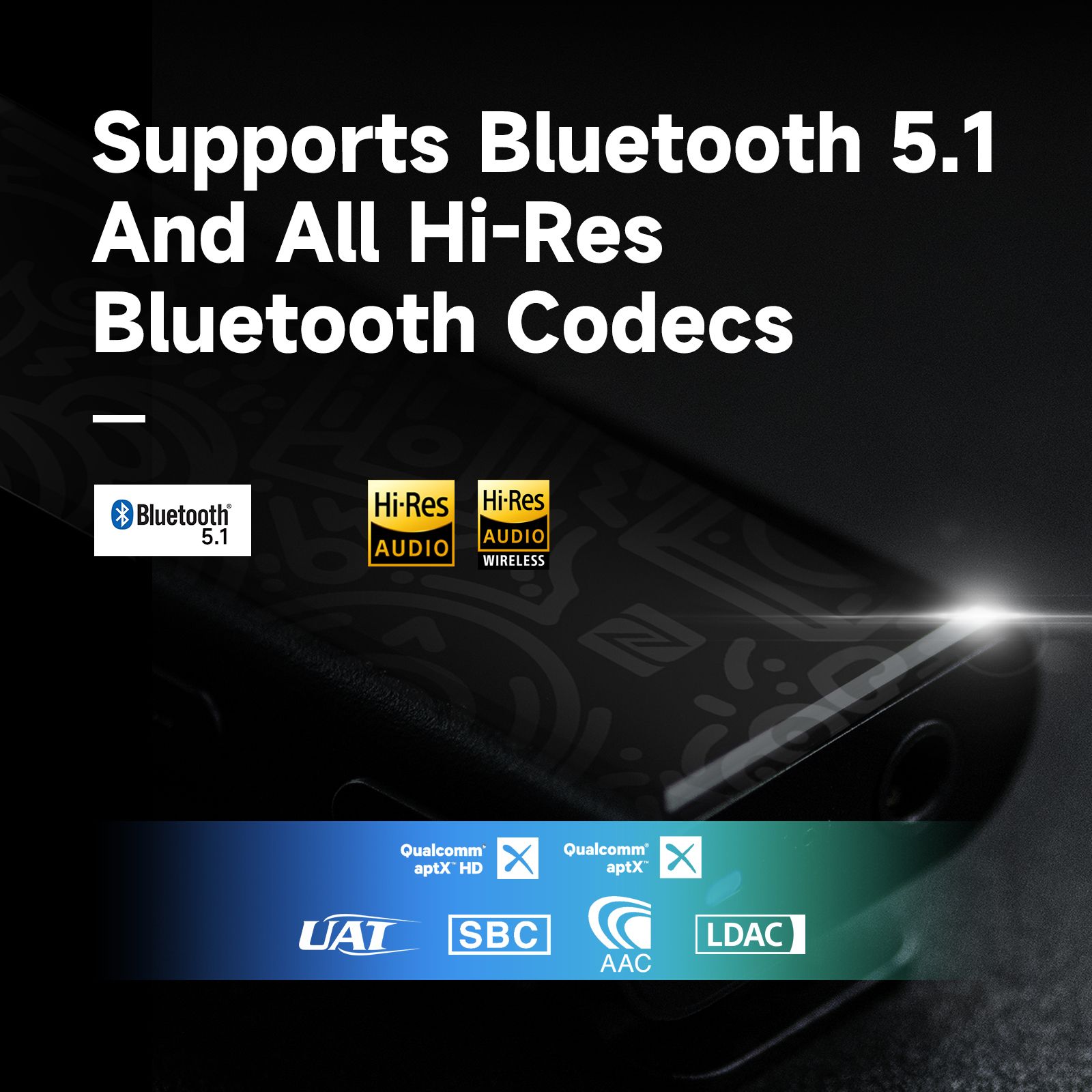 HiBy W3 II Type-C Bluetooth DAC Dongle