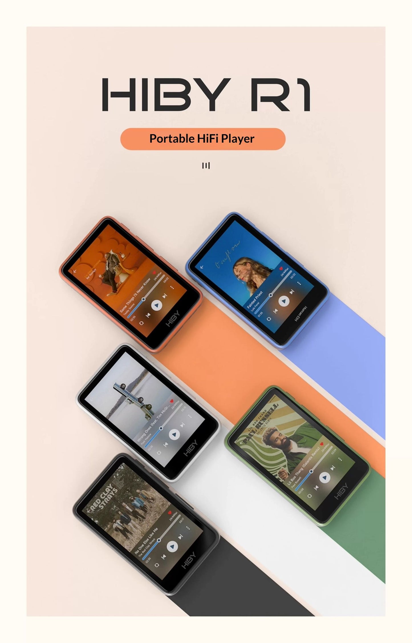 HiBy R1 Lossless HiFi Music Player - view 4