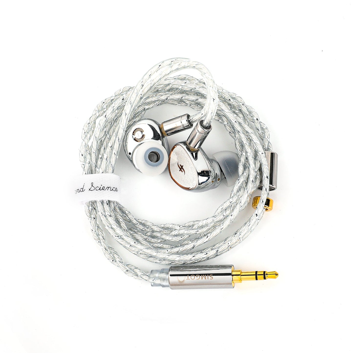 SIMGOT EA1000 Fermat IEM — Purple-Gold DD + Passive Radiator