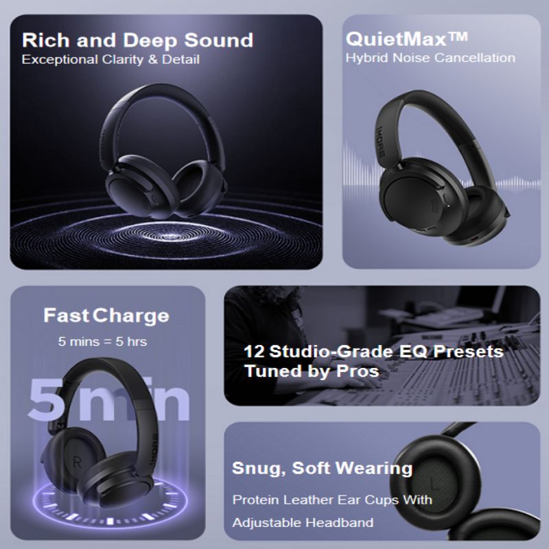 1More SonoFlow SE HQ30 Wireless Headphones - view 2