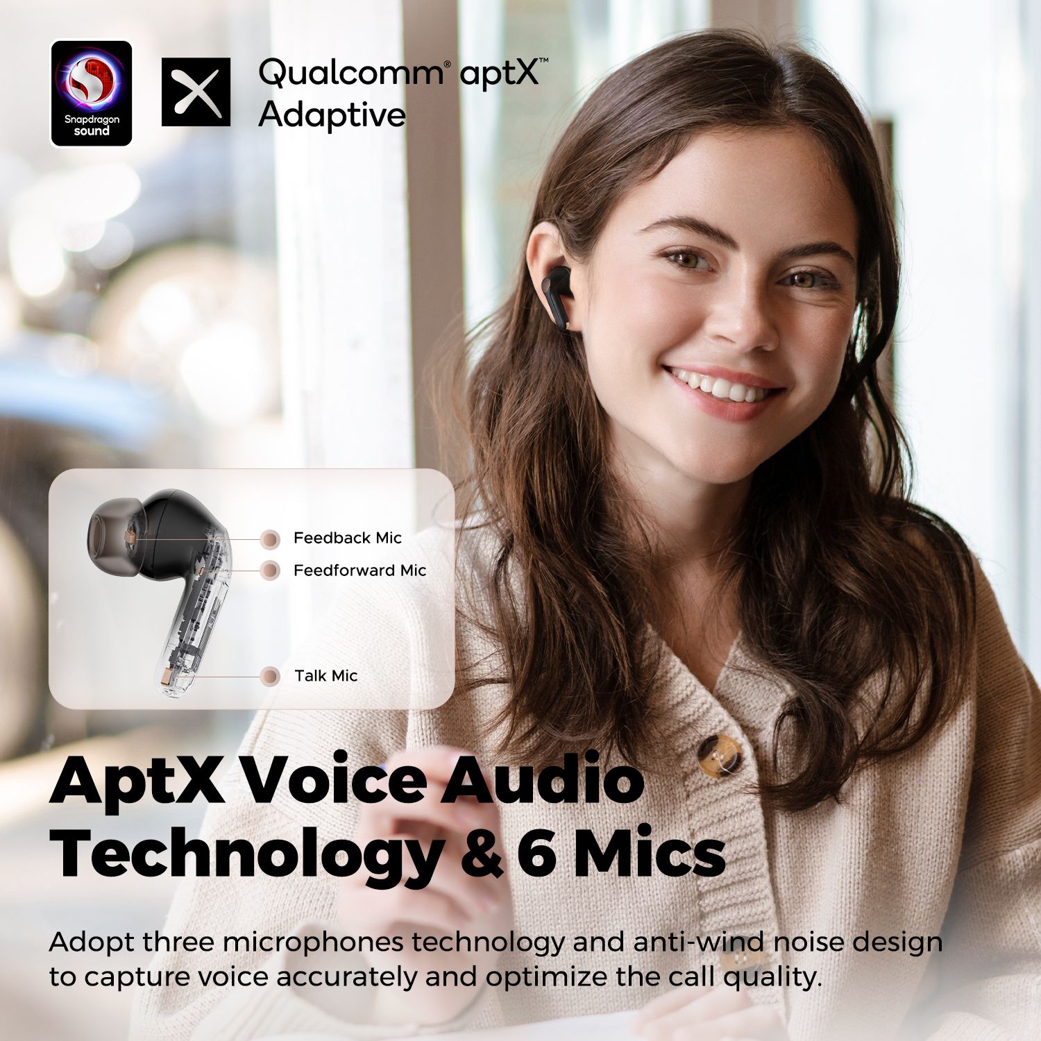 SoundPEATS Air4 Pro ANC TWS Earbuds - view 3