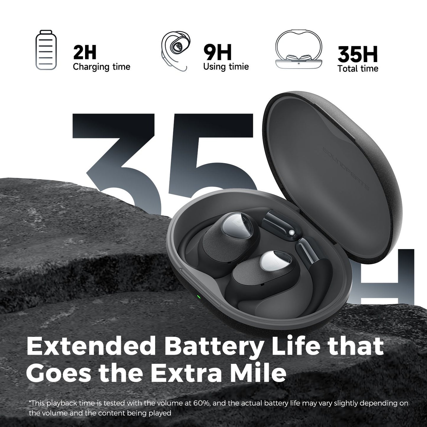 SoundPEATS GoFree2 Open-Ear Wireless Earphones - view 2