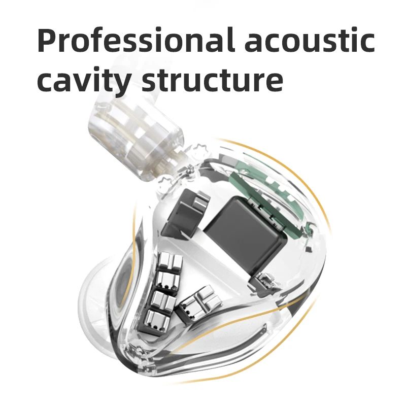 KZ ASX Wired Noise-Isolating In-Ear Monitors