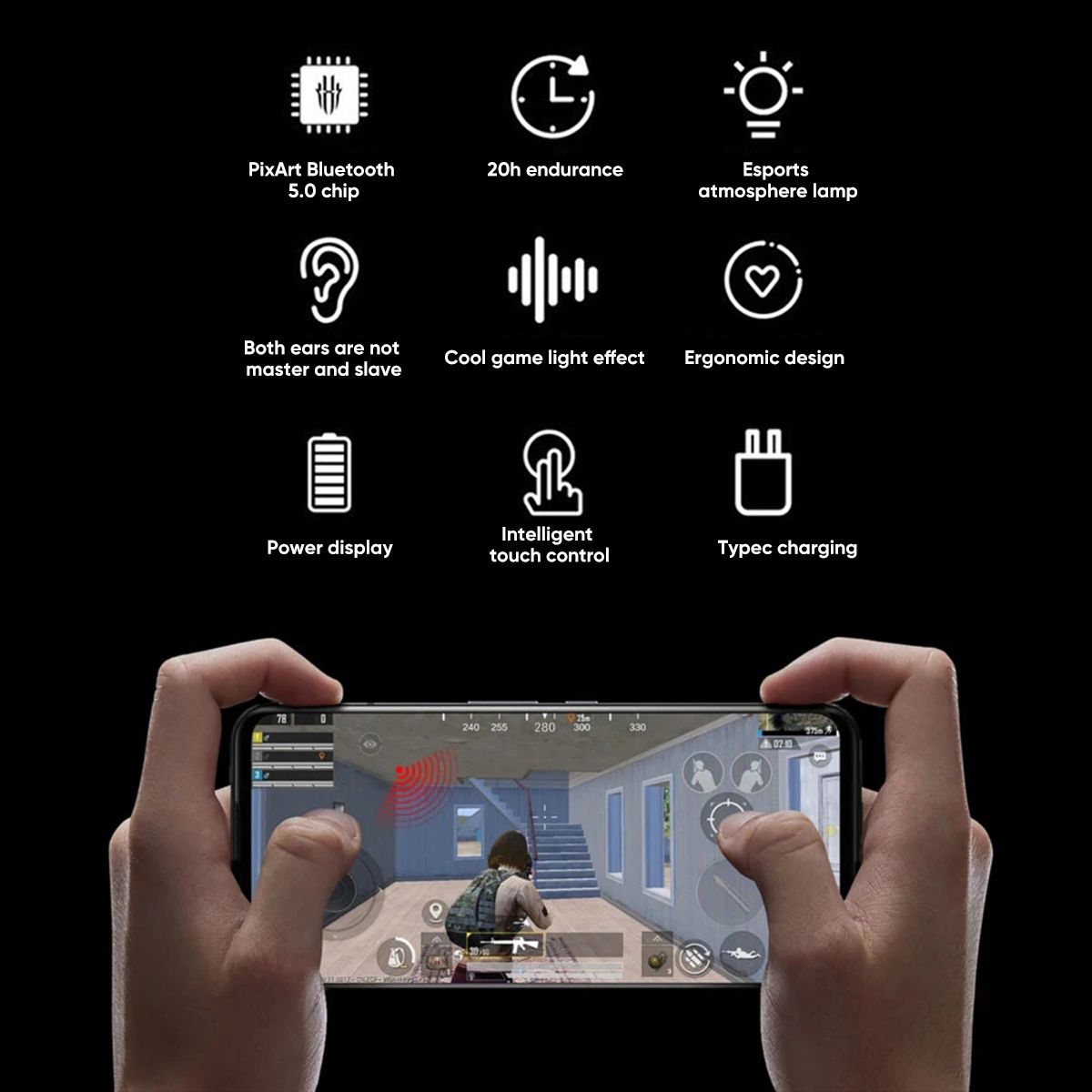 Nubia RedMagic TWS Gaming Wireless Earbuds - view 3