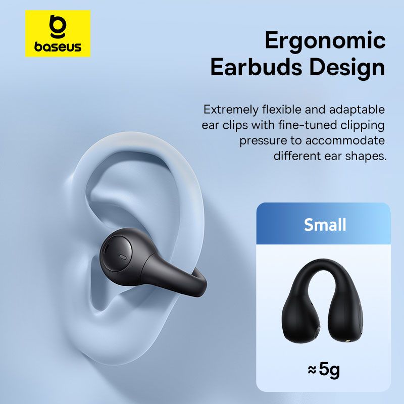 Baseus AirGo AS01 Ear-Clip Wireless Earbuds - view 2
