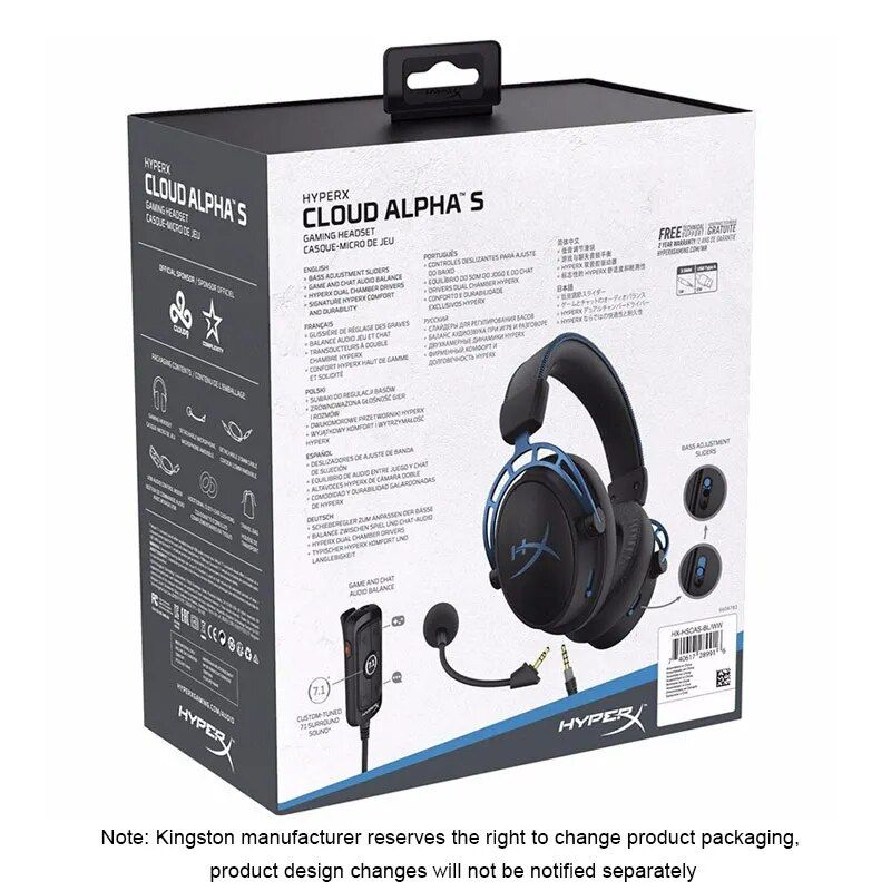 HyperX Cloud Alpha S Wired Gaming Headset - view 3