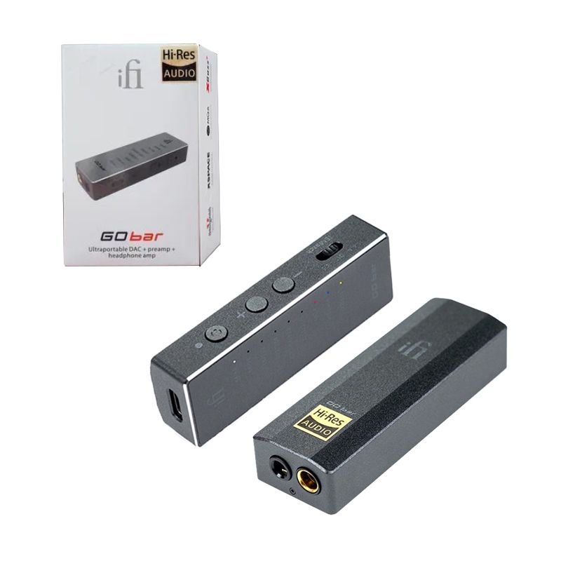 iFi GO bar Portable USB DAC/Amp — 475mW, 4.4mm Balanced