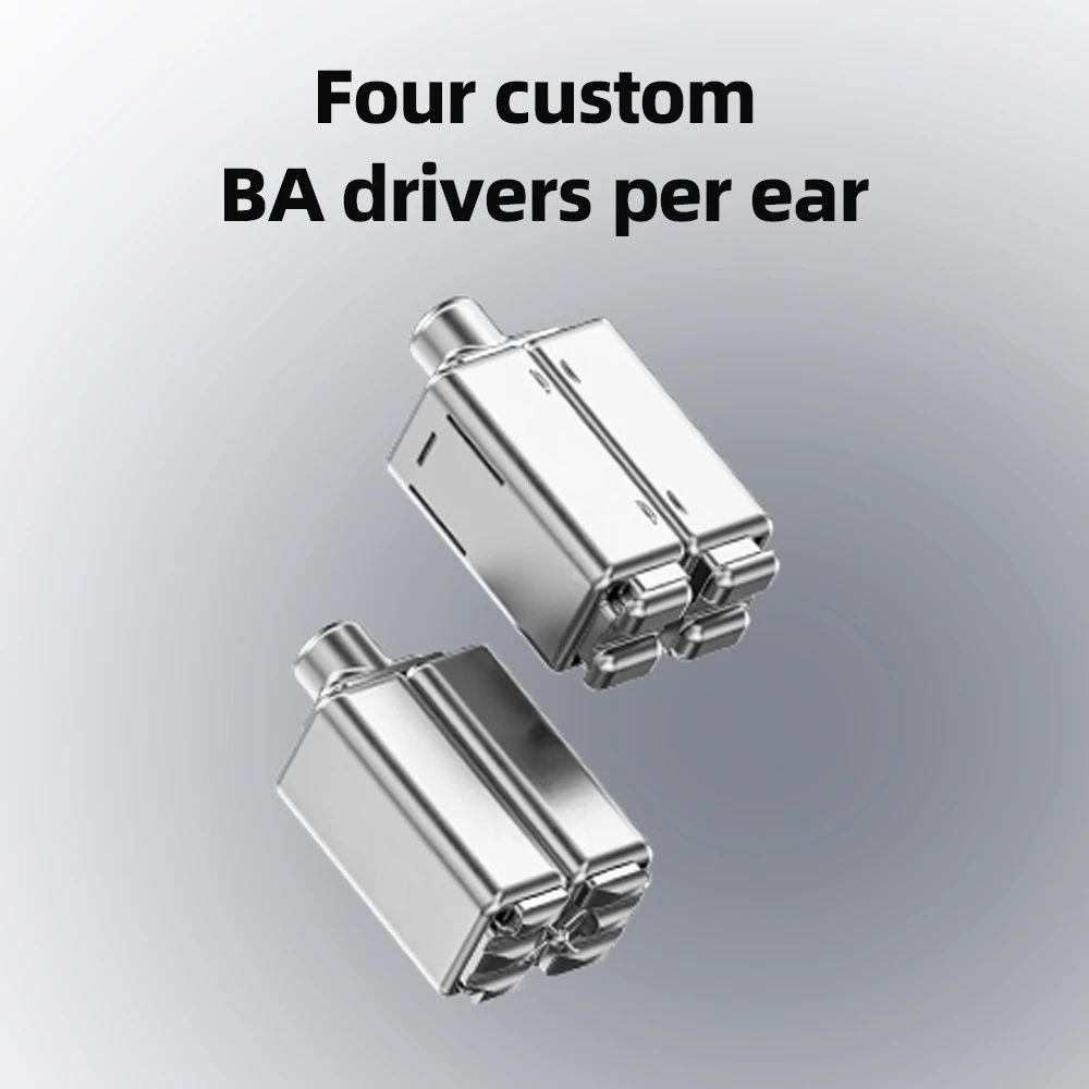 FiiO JH5 IEM — 1DD+4BA Hybrid, Detachable 2-Pin Cable