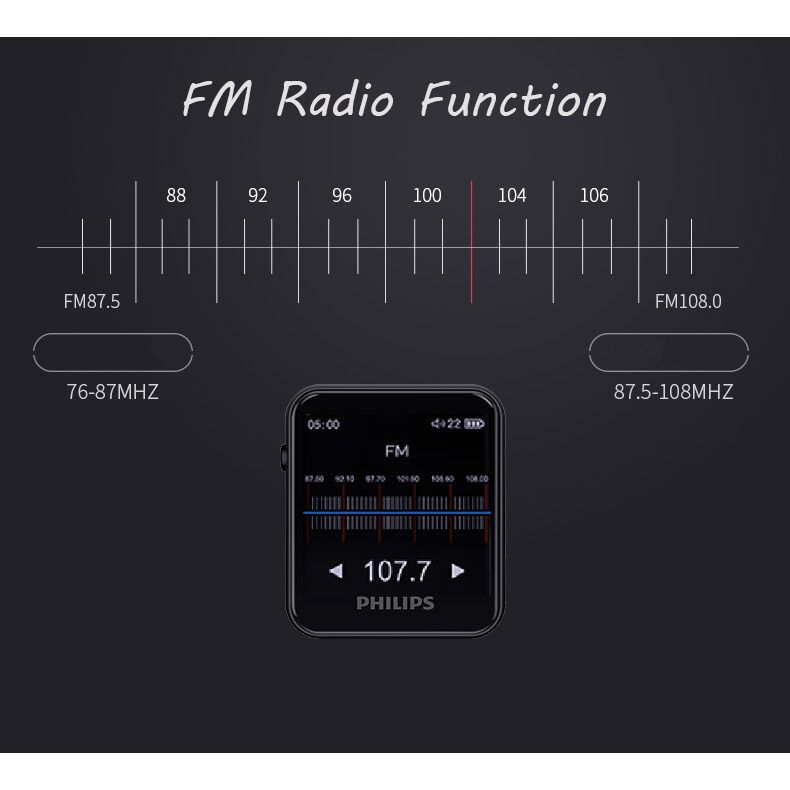 Philips SA6116 Portable MP3 Music Player - view 2