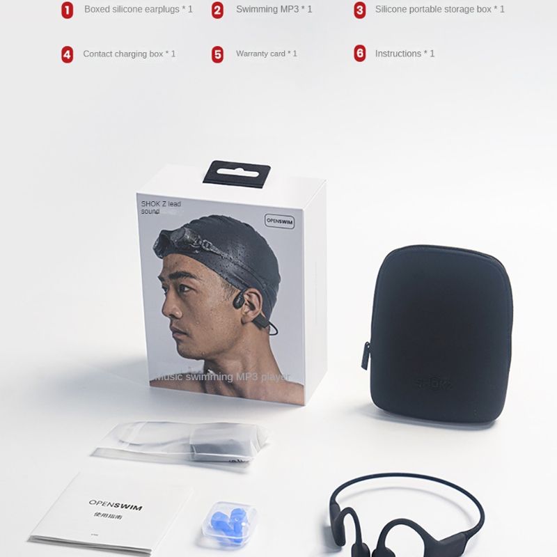 SHOKZ OpenSwim S700 Bone Conduction MP3 Player - view 4
