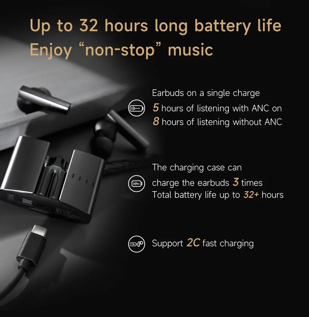 FIIL CC Pro 2 TWS Earbuds - view 3