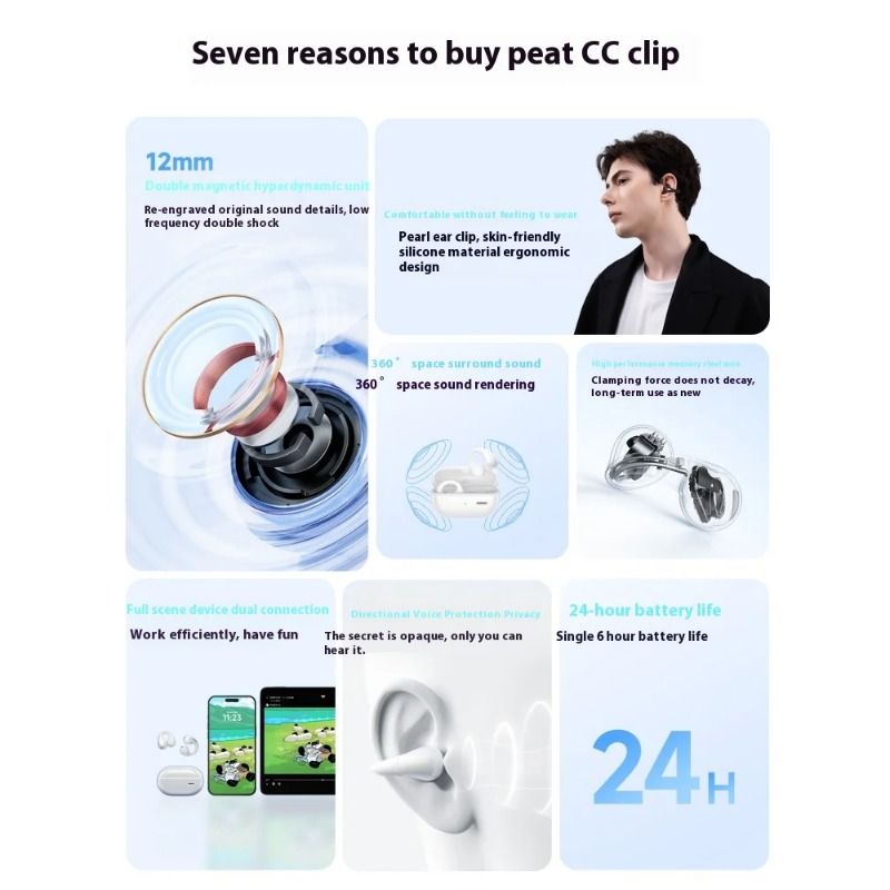 SoundPEATS CC Wireless Earbuds - view 4