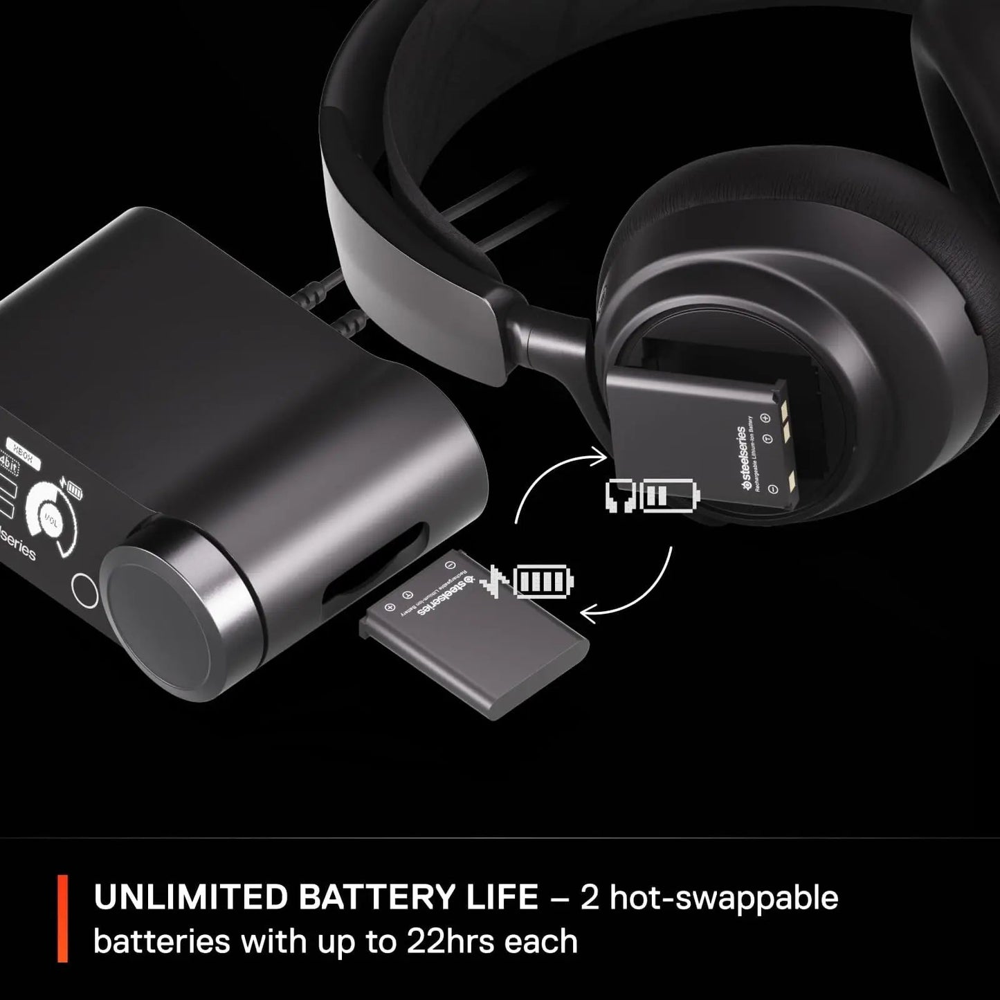 SteelSeries Arctis Nova Pro Wireless Gaming Headset - view 4