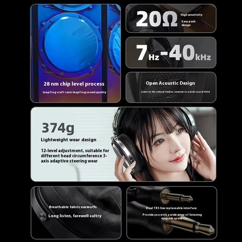 FiiO FT1 Pro Open-Back Planar Magnetic Headphones