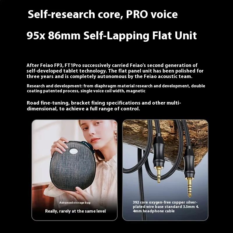 FiiO FT1 Pro Open-Back Planar Magnetic Headphones
