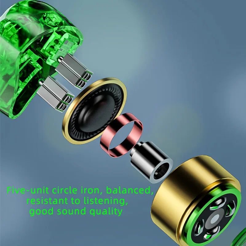 EPZ K5 1DD+4BA Hybrid In-Ear Monitors