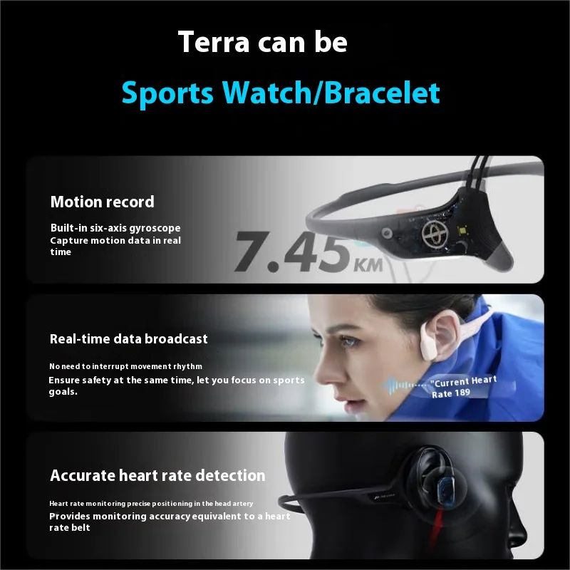 Mojawa Terra Bone Conduction Swim Headset - view 2
