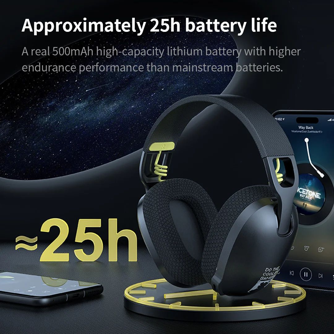 Onikuma B2 Wireless 2.4G Gaming Headset - view 4