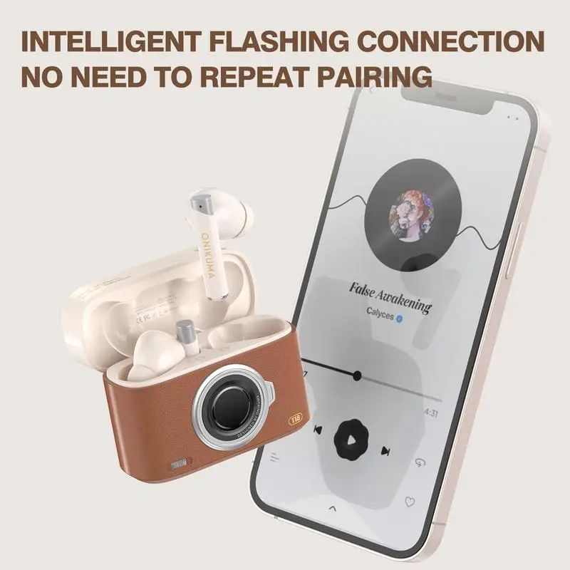 Onikuma T18 Retro Bluetooth Sport Earbuds - view 4