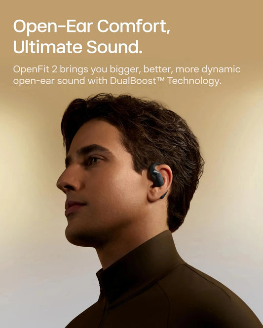 SHOKZ OpenFit 2 T920 Open-Ear Wireless Earbuds