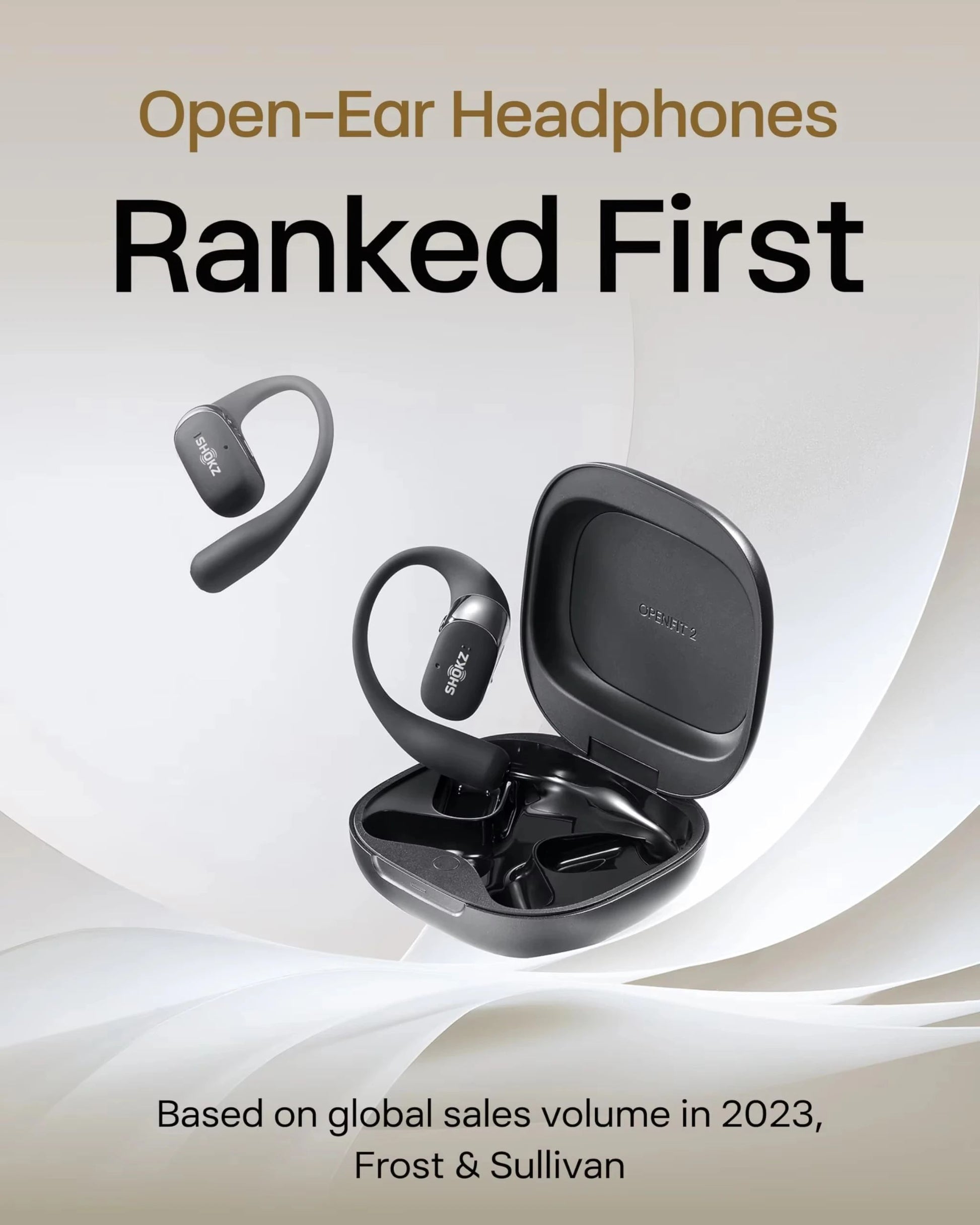 SHOKZ OpenFit 2 T920 Open-Ear Wireless Earbuds - view 5