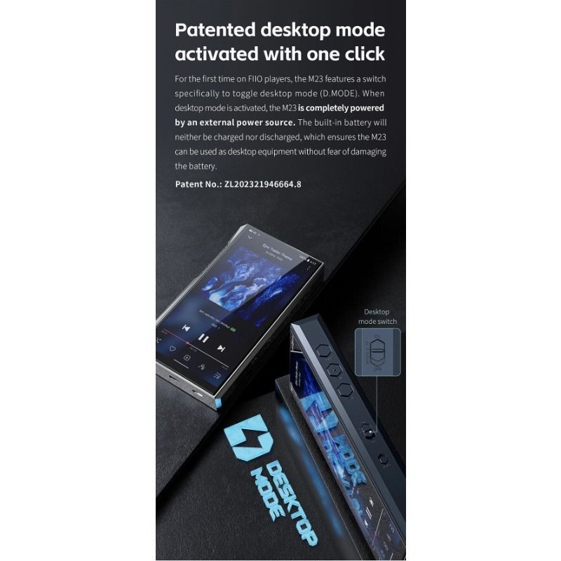 FiiO M23 Android Hi-Res Music Player