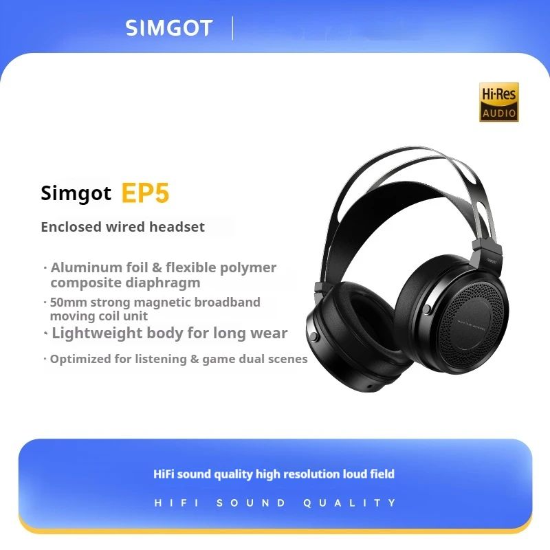 SIMGOT EP5 Wired Gaming Headset