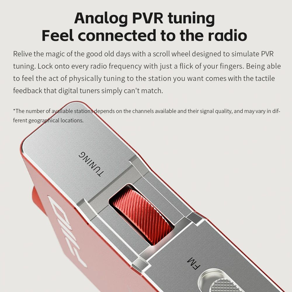 FiiO RR11 Portable FM Radio Receiver