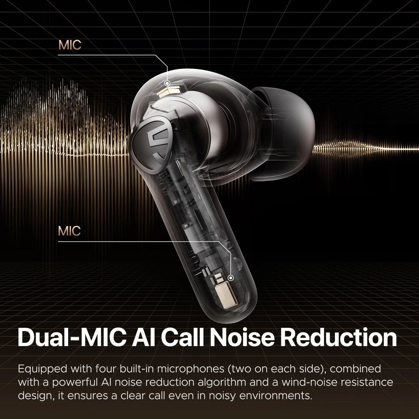 SoundPEATS T3 Pro TWS Earbuds - view 4