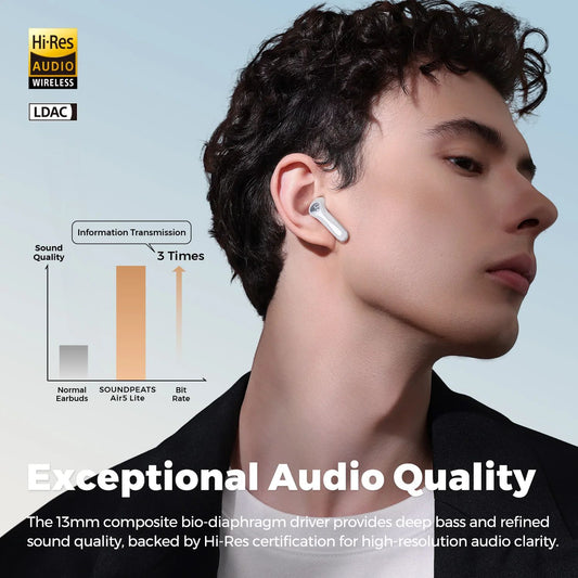 SoundPEATS Air5 Lite TWS Earbuds LDAC
