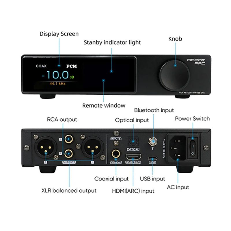 SMSL DO200 Pro Balanced Desktop DAC
