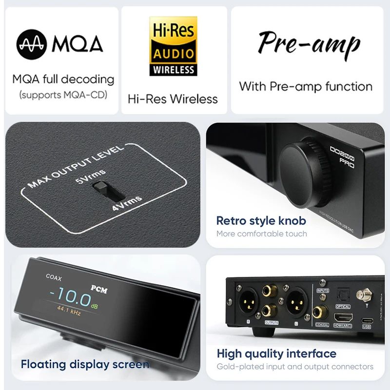 SMSL DO200 Pro Balanced Desktop DAC
