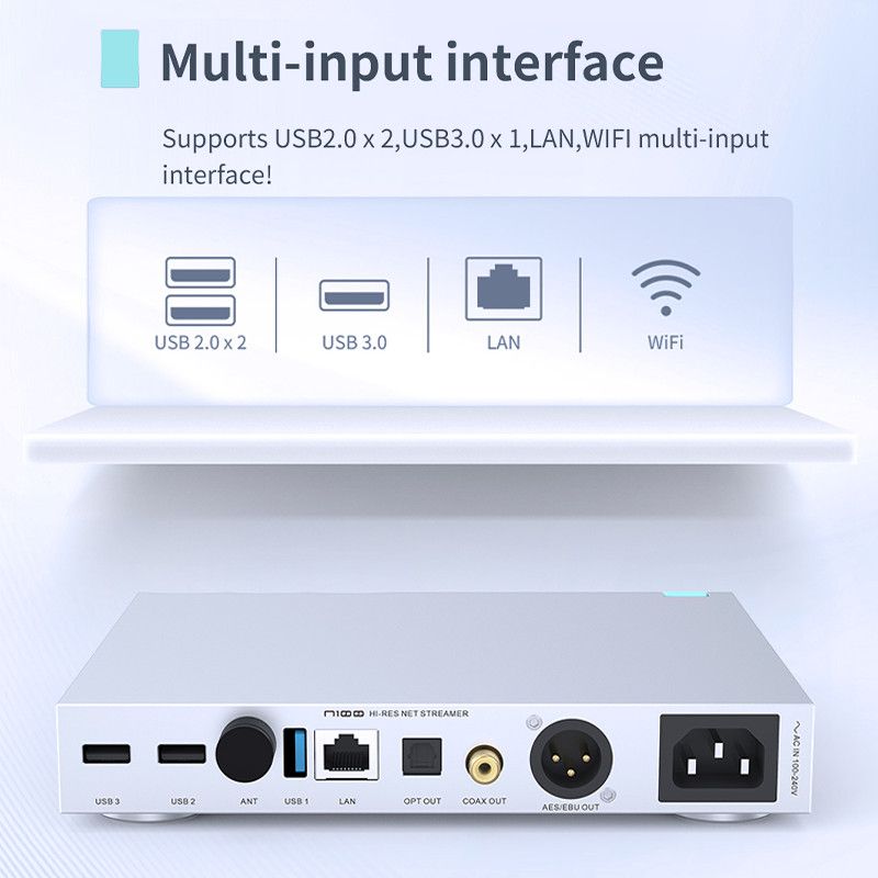 SMSL N100 Hi-Res Network Streamer